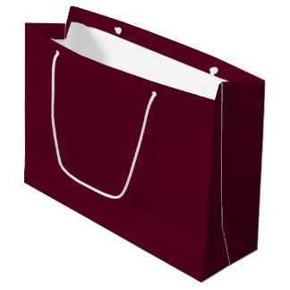 Sacola Para Presentes Grande Simples minimalista Maroon