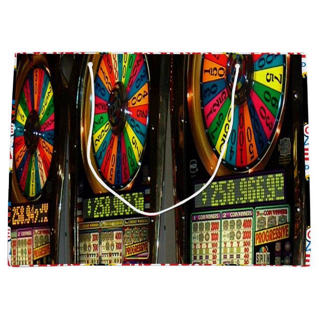 Sacola Para Presentes Grande Sinal de boas-vindas em Las Vegas (Frente)