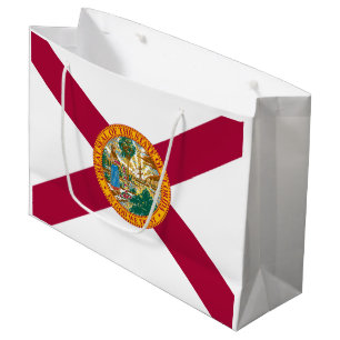 Sacola Para Presentes Grande Sinalizador do Estado da Flórida