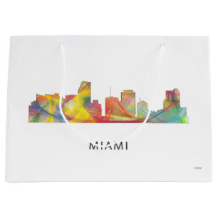 SACOLA PARA PRESENTES GRANDE SKYLINE WB1 DE MIAMI FLORIDA