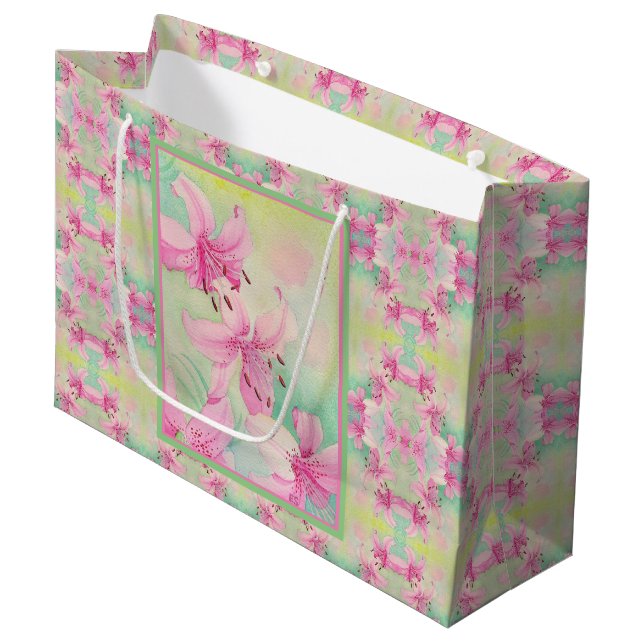 Sacola Para Presentes Grande Sm Gift Bag Elk Antlers (Frente inclinada)