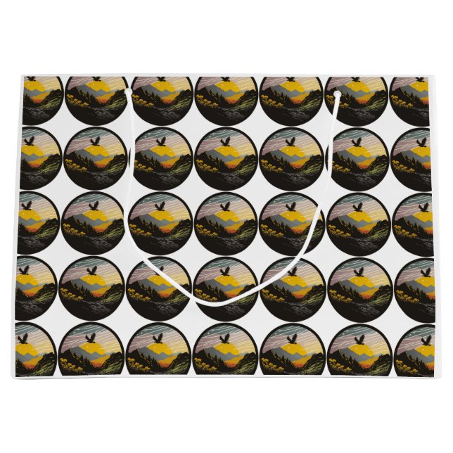 Sacola Para Presentes Grande Snowdonia (Frente)