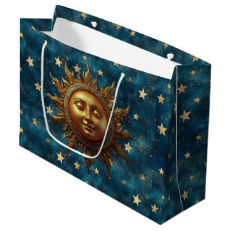 Sacola Para Presentes Grande Sol Celestial 