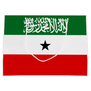 Sacola Para Presentes Grande Somaliland Flag