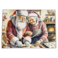 Sr. e Sra. Clause, bom Natal