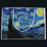 Sacola Para Presentes Grande Starry Night, Vincent van Gogh<br><div class="desc">Vincent Willem van Gogh (30 de março de 1853 - 29 de julho de 1890) foi um pintor holandês impressionista poste que se encontra entre as figuras mais famosas e influentes da história da arte ocidental. Em pouco mais de uma década, criou cerca de 2.100 trabalhos de arte, incluindo cerca...</div>