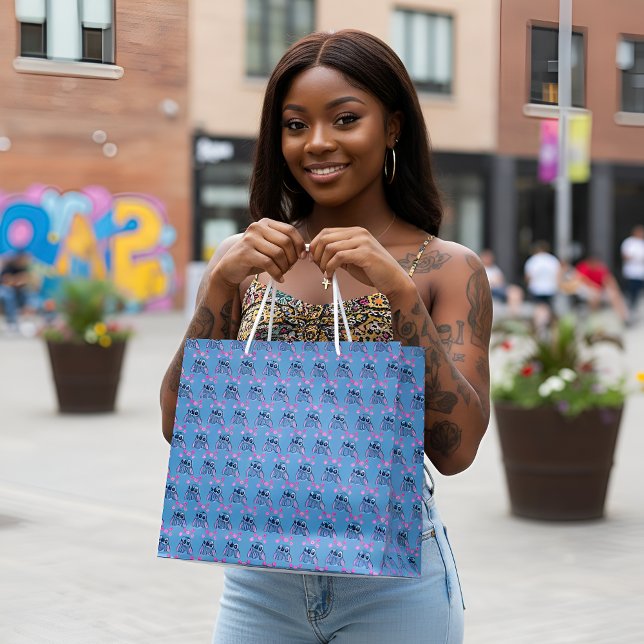 Sacola Para Presentes Grande Stitch Large Gift Bag (Criador carregado)