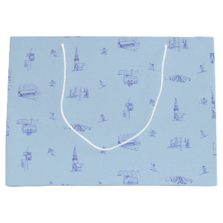 Sacola Para Presentes Grande Stratton Toile Stratton
