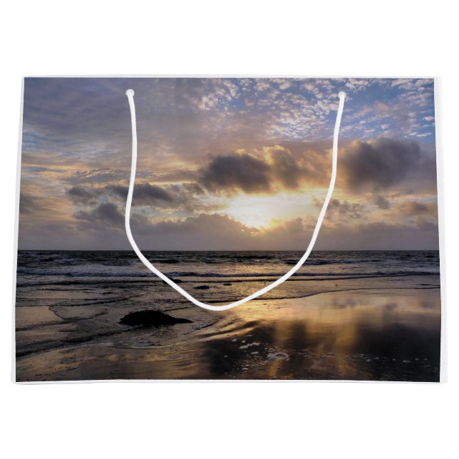 SACOLA PARA PRESENTES GRANDE SUNSET (Frente)