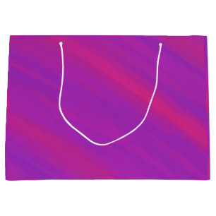 Sacola Para Presentes Grande Sunset Rosa e Roxo