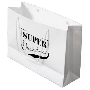 Sacola Para Presentes Grande Super vovó