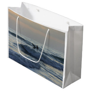 Sacola Para Presentes Grande Surfer Aguarde
