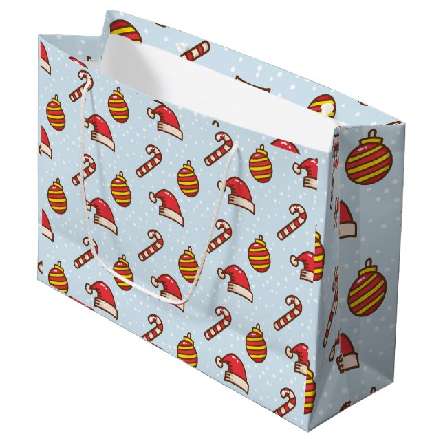 Sacola Para Presentes Grande Surpresa de Espumante (Frente inclinada)