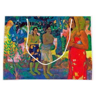 Sacola Para Presentes Grande Tahitian Women, Gauguin