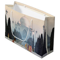 Taj Mahal, Hiroshi Yoshida, Woodcut