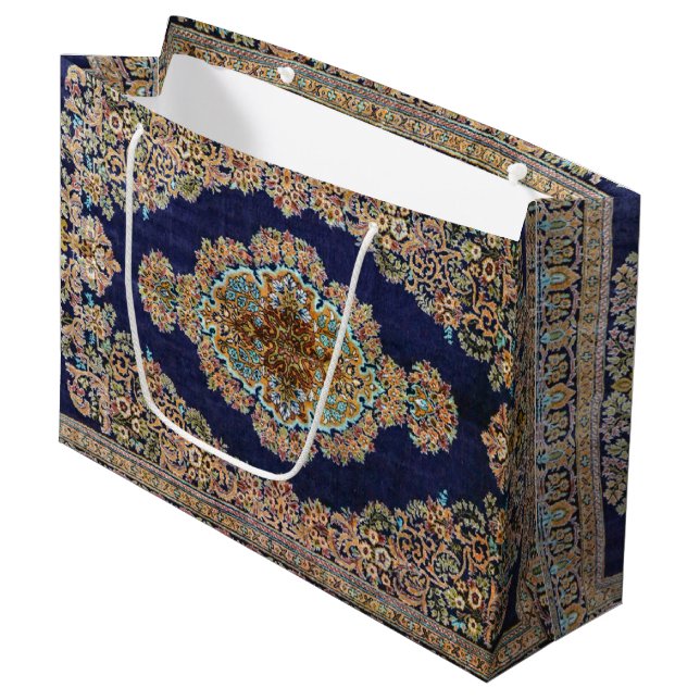 Sacola Para Presentes Grande Tapete Oriental Rug Killim (Frente inclinada)