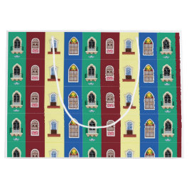 Sacola Para Presentes Grande Temas da janela em português