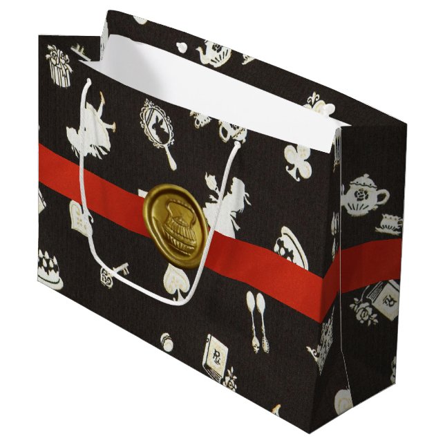 Sacola Para Presentes Grande Terra Maravilha 1 (Frente inclinada)