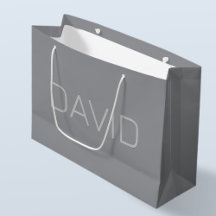 Texto simples com aparência 3D | Cinza