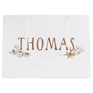 Sacola Para Presentes Grande Thomas Birthday - Saco Grande Presente