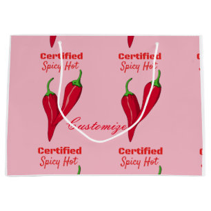 Sacola Para Presentes Grande Thunder_Cove quente picante certificado