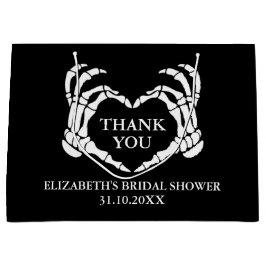 Sacola Para Presentes Grande Til Death Do U Party Chá de panela Obrigado