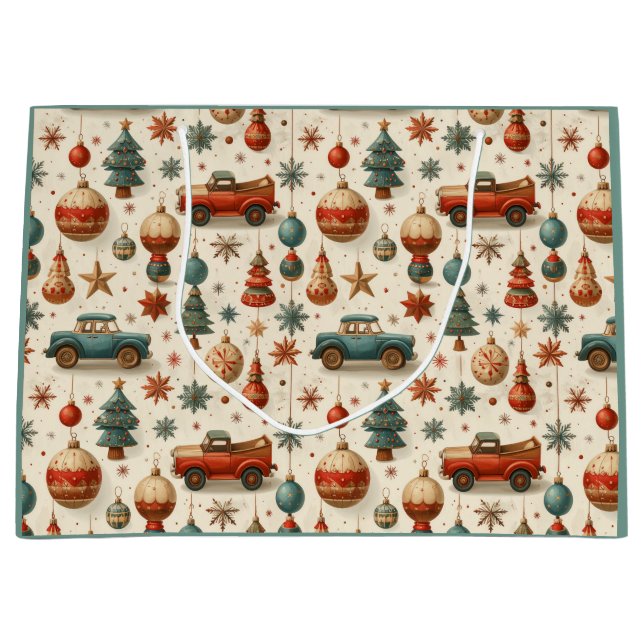 Sacola Para Presentes Grande Timeless Toy car (Frente)