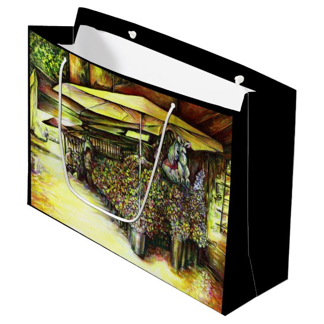 Sacola Para Presentes Grande Tomada a Posse de Ópticas (Frente inclinada)