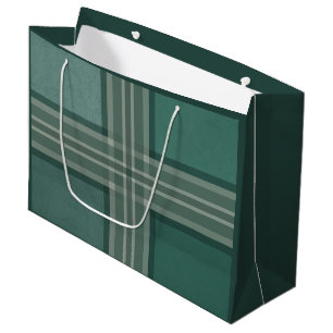 Sacola Para Presentes Grande Toneladas de verde