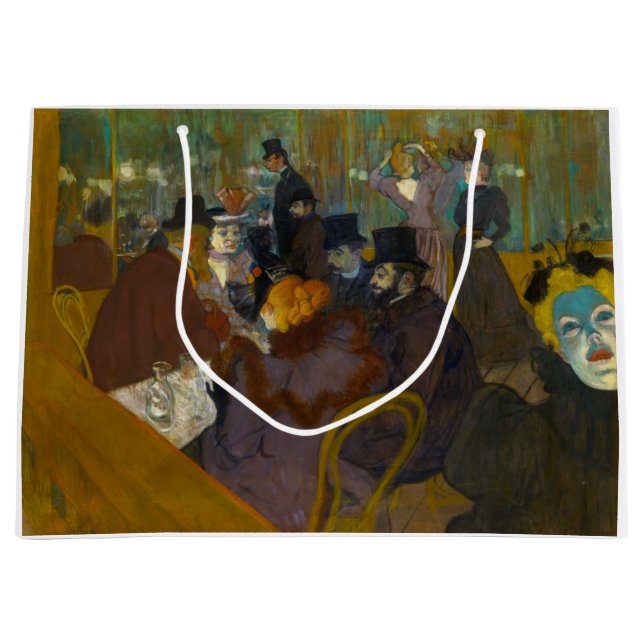 Sacola Para Presentes Grande Toulouse-Lautrec - Na Rota (Frente)
