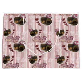 Sacola Para Presentes Grande Truffle- Stripes