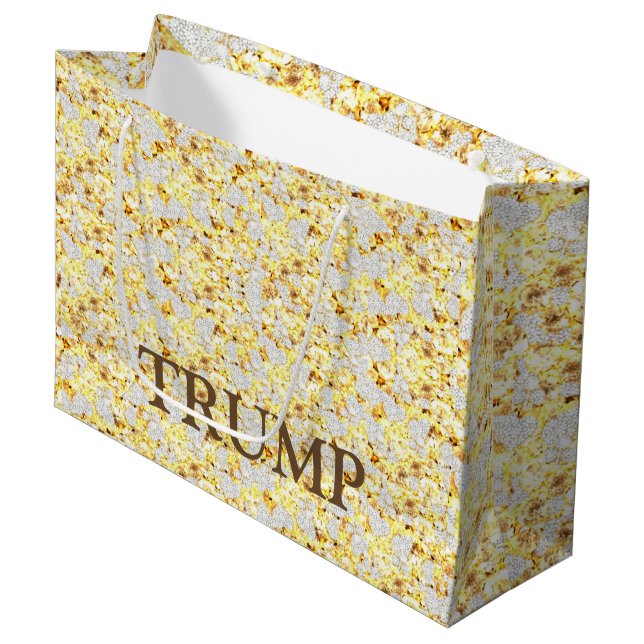 SACOLA PARA PRESENTES GRANDE TRUMP (Frente inclinada)
