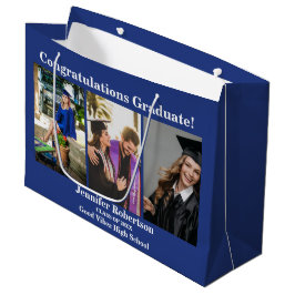 Sacola Para Presentes Grande Turma de Formatura Personalizada de 3 Colagem de F