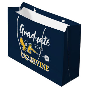 Sacola Para Presentes Grande UC Irvine   UCI Anteatistas Zot!
