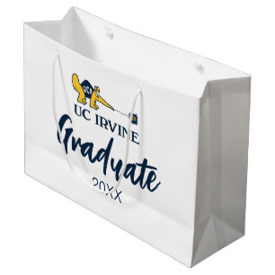 Sacola Para Presentes Grande UC Irvine   UCI Anteatistas Zot!