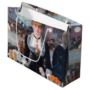Sacola Para Presentes Grande Um Bar no Folies-Bergere, Grande Gift Bag
