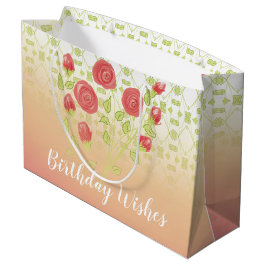 Sacola Para Presentes Grande Um Bonito Aniversário Grande