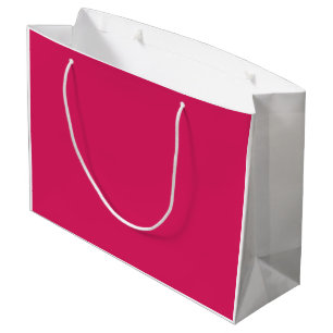 Sacola Para Presentes Grande Um conjunto de flores vermelhas e cor-de-rosa com
