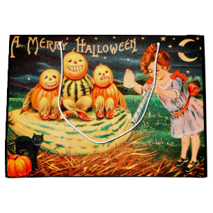 Sacola Para Presentes Grande Um Halloween Feliz