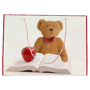 Sacola Para Presentes Grande Urso de ursinho educado