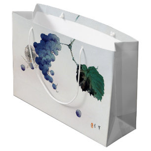 Sacola Para Presentes Grande Uvas e Ratos, Watanabe Seitei