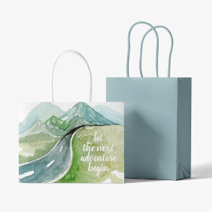 Sacola Para Presentes Grande Vamos Da Natureza Da Água Começa A Próxima Aven