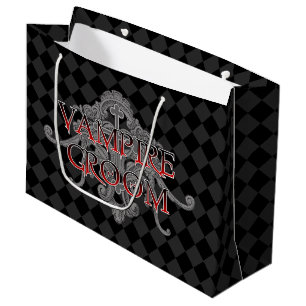 Sacola Para Presentes Grande Vampire Groom