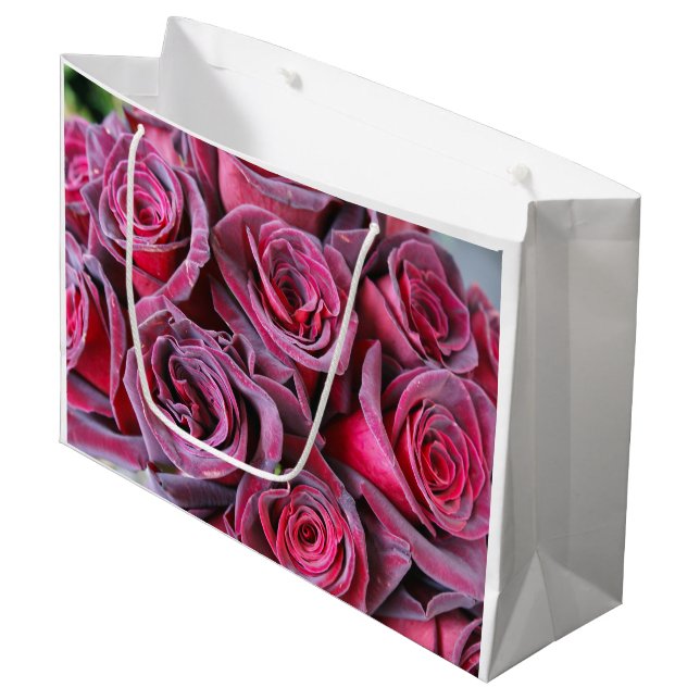 Sacola Para Presentes Grande Velvet Beauty (Frente inclinada)
