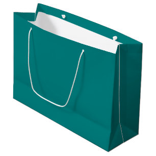Sacola Para Presentes Grande Verdadeiro Teal