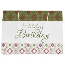 Verde-Oliva E Branco