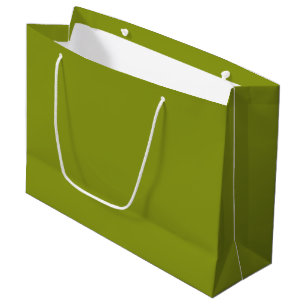 Sacola Para Presentes Grande Verde Trendy (cor sólida)
