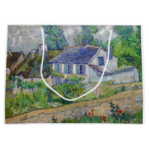 Sacola Para Presentes Grande Vincent van Gogh - Casas em Auvers