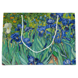 Sacola Para Presentes Grande Vincent Van Gogh - Irrises