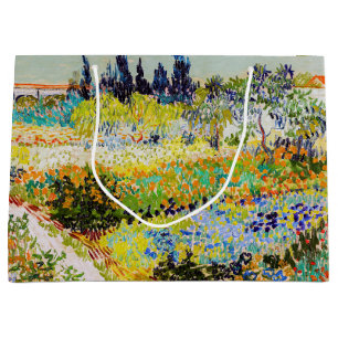Sacola Para Presentes Grande Vincent van Gogh - Jardim de Arles